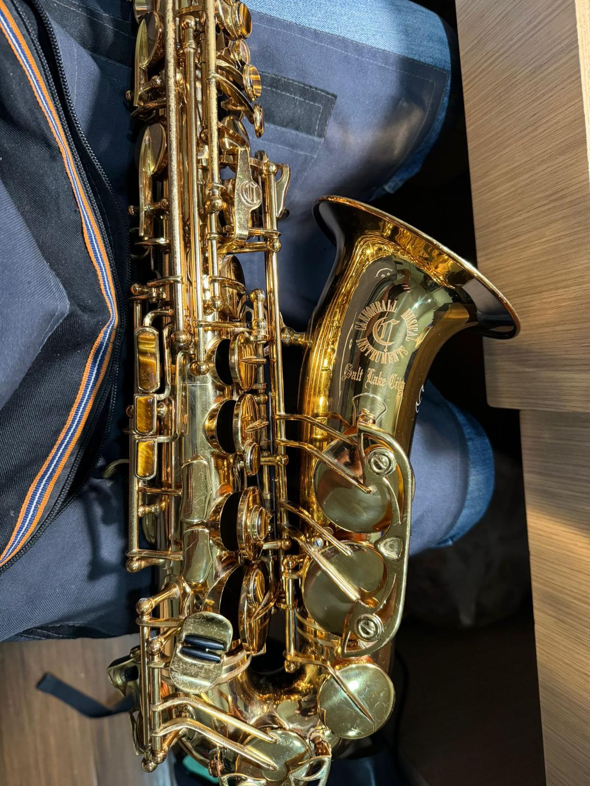 Alto saxophone after a full service
